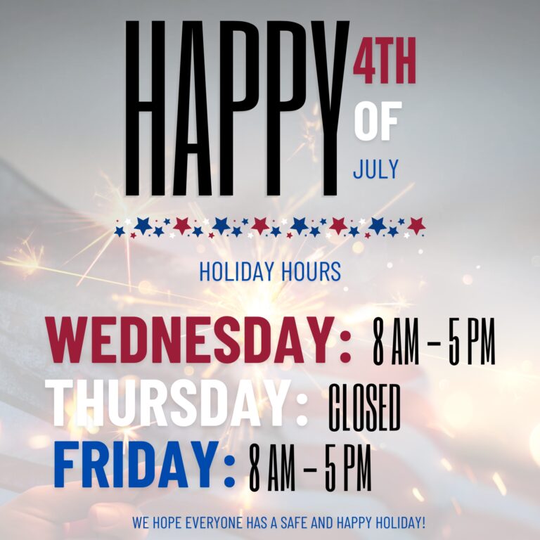 Independence Day Hours Banner
